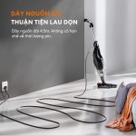 Máy hút bụi cầm tay 2in1 Gaabor GVCW-M15AS lực hút mạnh 16000PA tháo lắp tiện lợi gia đình nhỏ gọn - Ảnh 5